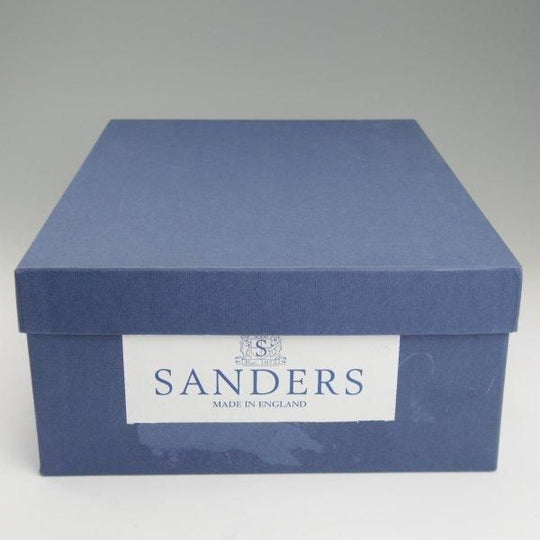 未使用★(英)SANDERS/サンダース SIZE 6.5【定価￥52,800-★チャッカブーツ/マッドガード】6480/スエード/濃茶/メンズ★l923