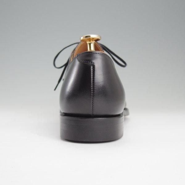 未使用★クロケット&ジョーンズ 7.5E【★CRAWLEY/クローリー/360ラスト】CITYソール/Vフロント/プレーントゥ/黒/Crockett&Jones★l924