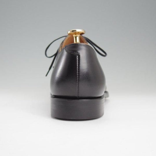 未使用★クロケット&ジョーンズ 7.5E【★CRAWLEY/クローリー/360ラスト】CITYソール/Vフロント/プレーントゥ/黒/Crockett&Jones★l924