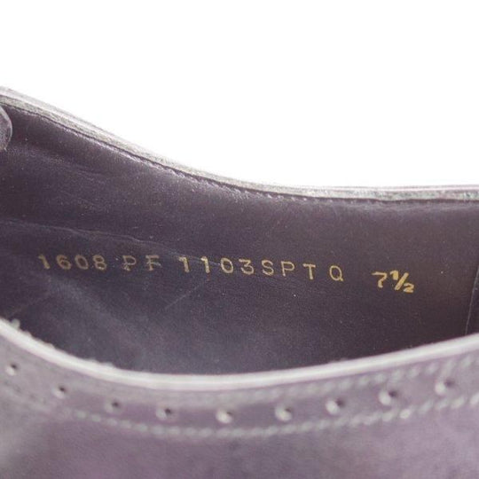 未使用★Perfetto/ペルフェット SIZE 7.5【グッドイヤーウェルテッド製法★モンクストラップ/黒】カーフ/メンズ★l927