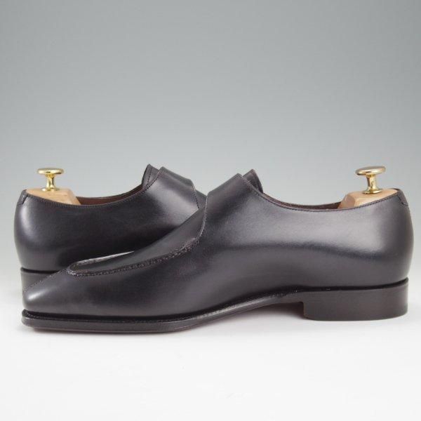 未使用★(スペイン製)カルミナ SIZE 7.5【定価￥88,000-★モンクストラップ/80694】BALITXラスト/カーフ/黒/メンズ/CARMINA★l928