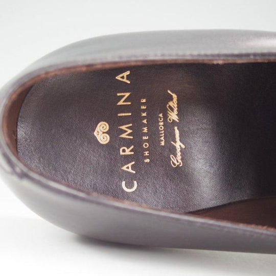 未使用★(スペイン製)カルミナ SIZE 7.5【定価￥88,000-★モンクストラップ/80694】BALITXラスト/カーフ/黒/メンズ/CARMINA★l928