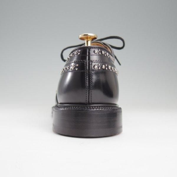 未使用★チャーチ 80F/UK8【現行定価20万円以上★GRAFTON MET/グラフトン/スタッズ】173ラスト/フルブローグ/黒/メンズ/Church's★l929