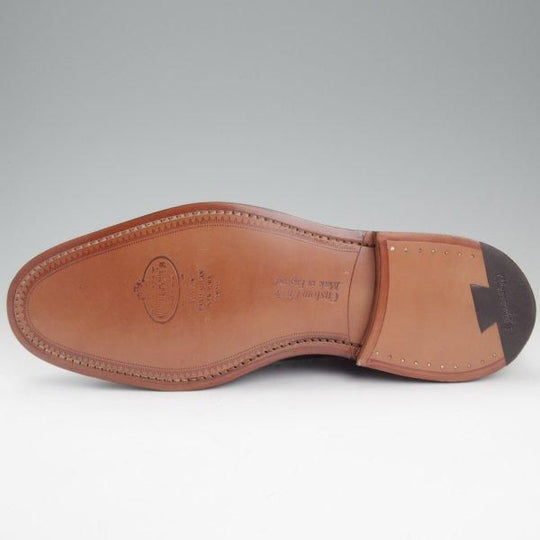 未使用★チャーチ 80F/UK8【現行定価20万円以上★GRAFTON MET/グラフトン/スタッズ】173ラスト/フルブローグ/黒/メンズ/Church's★l929