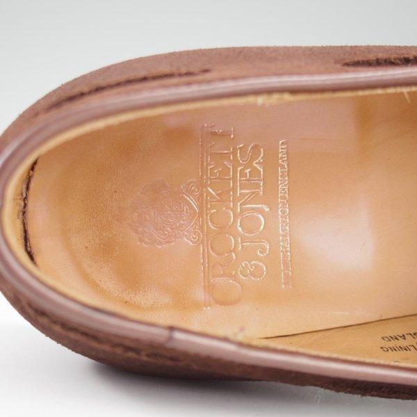 極上★クロケット&ジョーンズ 7.5E【定価￥92,400-★CAVENDISH 2/キャベンディッシュ】タッセルローファー/濃茶/Crockett&Jones★l930