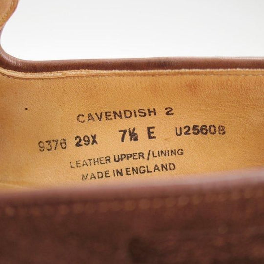 極上★クロケット&ジョーンズ 7.5E【定価￥92,400-★CAVENDISH 2/キャベンディッシュ】タッセルローファー/濃茶/Crockett&Jones★l930