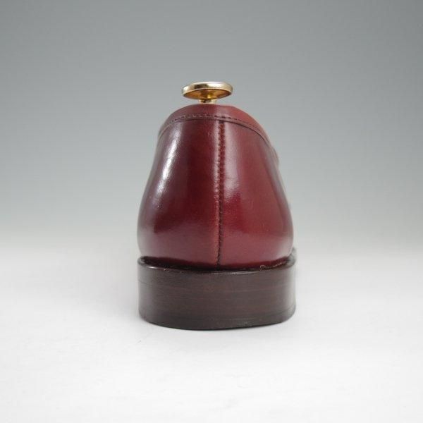 極美品★パラブーツ SIZE 6【定価17万円以上★コードバン仕様/ADONEY】アドニー/コインローファー/赤茶/メンズ/Paraboot★l934