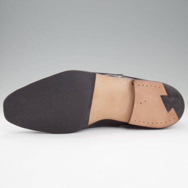 未使用★トリッカーズ SIZE 7【貴重★プレーントゥ/M6606/黒】パテントレザー/メンズ/Tricker's★l938