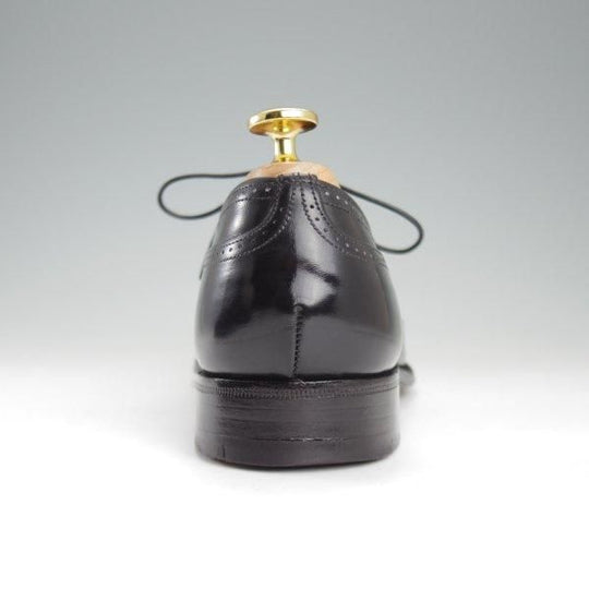 ★チャーチ UK5.5程度/60D【旧チャーチ★73ラスト/フルブローグ】3都市ロゴ/カーフ/黒/メンズ/Church's★l949