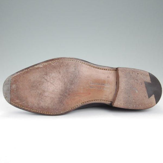 ★チャーチ UK5.5程度/60D【旧チャーチ★73ラスト/フルブローグ】3都市ロゴ/カーフ/黒/メンズ/Church's★l949