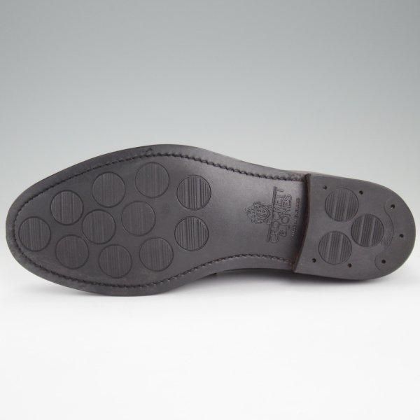 極上★クロケット&ジョーンズ 6.5E【定価￥88,000-★LINCOLN 2/CITYソール】376ラスト/コインローファー/カーフ/灰/Crockett&Jones★l951