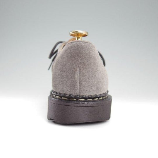 極上★パラブーツ SIZE 39.5【定価￥94,600-★ミカエル/MICHAEL】チロリアンシューズ/スエード/GRIS/灰/メンズ/Paraboot★l952