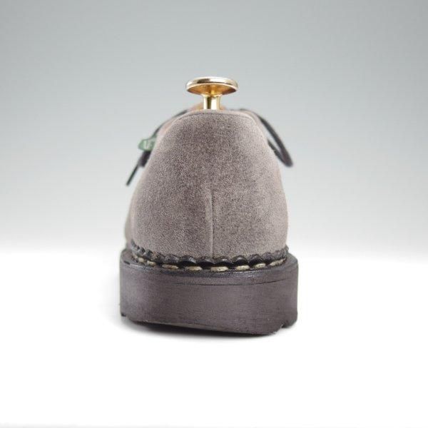 極上★パラブーツ SIZE 39.5【定価￥94,600-★ミカエル/MICHAEL】チロリアンシューズ/スエード/GRIS/灰/メンズ/Paraboot★l952