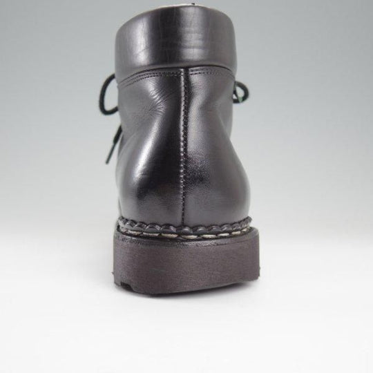 極上★パラブーツ SIZE 40.5【定価￥99,000-★MILLY/チロリアンブーツ】ミリー/カーフ/NOIR/黒/メンズ/Paraboot★l953