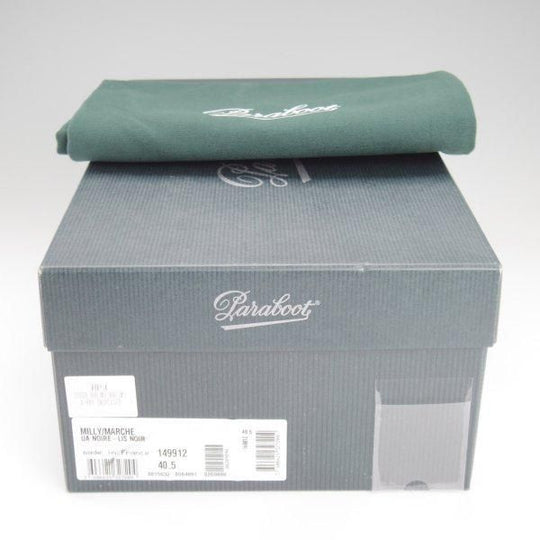 極上★パラブーツ SIZE 40.5【定価￥99,000-★MILLY/チロリアンブーツ】ミリー/カーフ/NOIR/黒/メンズ/Paraboot★l953