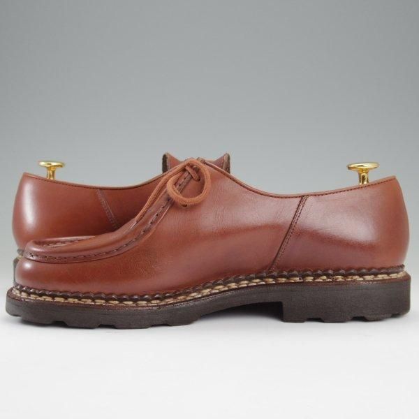 【美品】Paraboot MICHAEL　ミカエル　赤茶　40.5 美品】Paraboot MICHAEL ミカエル 赤茶 40.5