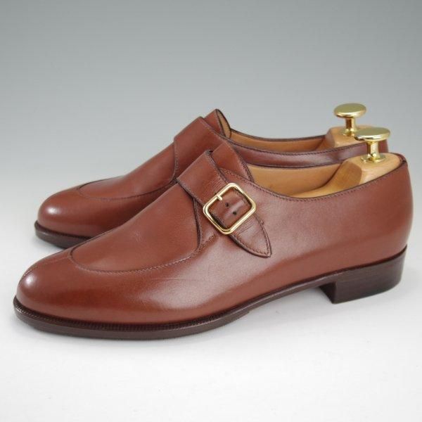未使用★(伊)タニノクリスチー(レディース) SIZE 37【定価10万円以上★モンクストラップ/茶】カーフ/TANINO CRISCI★l958