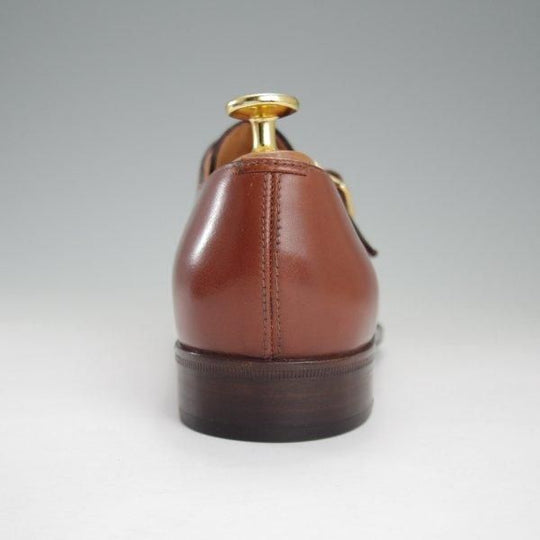 未使用★(伊)タニノクリスチー(レディース) SIZE 37【定価10万円以上★モンクストラップ/茶】カーフ/TANINO CRISCI★l958