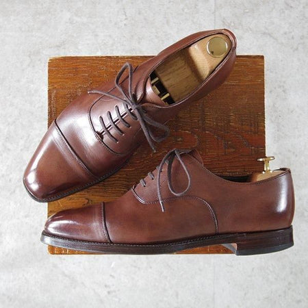 ★(英)グレンソン 7.5E【定価￥119,900-★ACCRINGTON/アクリントン】ストレートチップ/103ラスト/カーフ/濃茶/メンズ/GRENSON★l962
