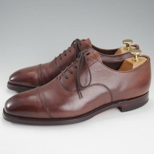 ★(英)グレンソン 7.5E【定価￥119,900-★ACCRINGTON/アクリントン】ストレートチップ/103ラスト/カーフ/濃茶/メンズ/GRENSON★l962