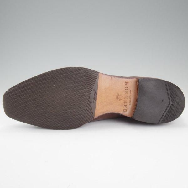★(英)グレンソン 7.5E【定価￥119,900-★ACCRINGTON/アクリントン】ストレートチップ/103ラスト/カーフ/濃茶/メンズ/GRENSON★l962