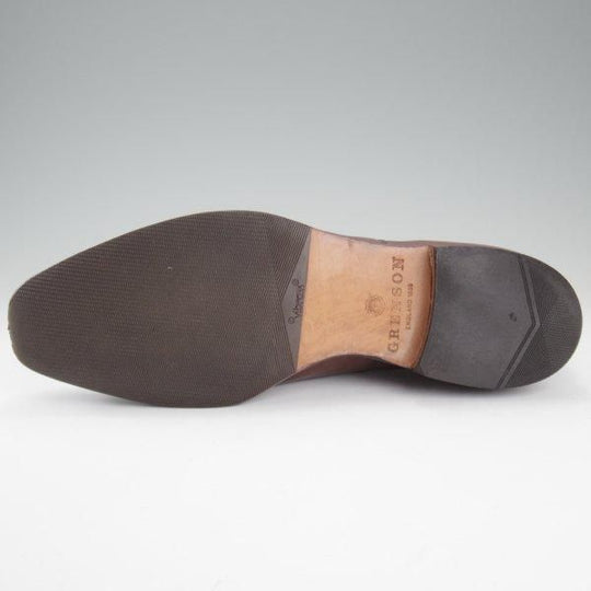 ★(英)グレンソン 7.5E【定価￥119,900-★ACCRINGTON/アクリントン】ストレートチップ/103ラスト/カーフ/濃茶/メンズ/GRENSON★l962