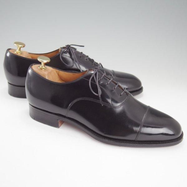 ★チャーチ 65E/UK6.5【旧チャーチ★73ラスト/コンサル同仕様/BALMORAL】ブックバインダーカーフ/ストレートチップ/黒/Church's★l964