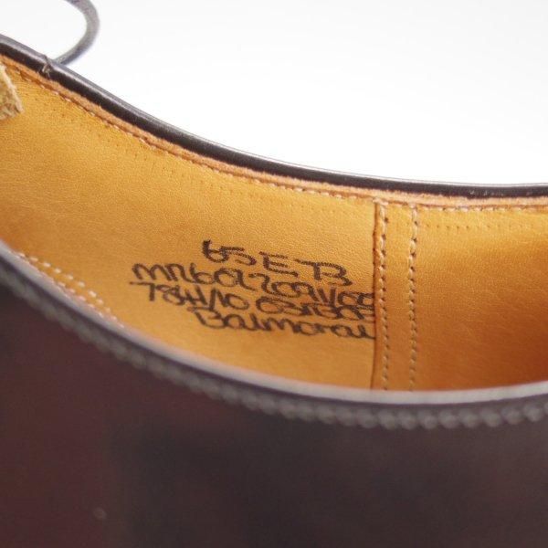 ★チャーチ 65E/UK6.5【旧チャーチ★73ラスト/コンサル同仕様/BALMORAL】ブックバインダーカーフ/ストレートチップ/黒/Church's★l964