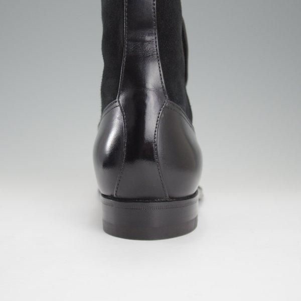 未使用★(伊製)Le Yucca's/レユッカス(レディース) SIZE 38【定価￥157,300-★エンツォ・ボナフェ製/ボタンブーツ】黒★l966