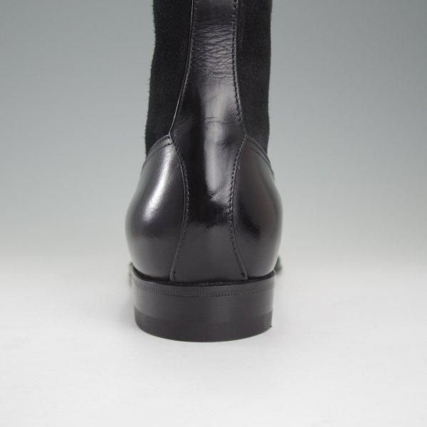 未使用★(伊製)Le Yucca's/レユッカス(レディース) SIZE 38【定価￥157,300-★エンツォ・ボナフェ製/ボタンブーツ】黒★l966