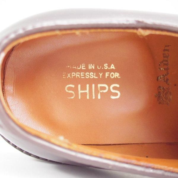 ほぼ試着程度★オールデン 8D【定価￥211,200-★コードバン仕様/990】SHIPS別注/バリーラスト/プレーントゥ/赤茶/メンズ/ALDEN★l968
