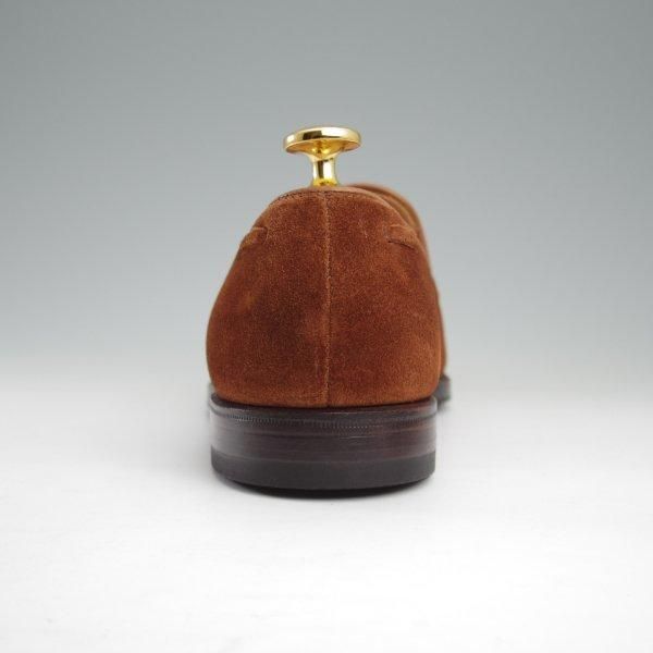 美品★クロケット&ジョーンズ 5.5E【定価￥92,400-★CAVENDISH 2/キャベンディッシュ】タッセルローファー/茶/Crockett&Jones★l970