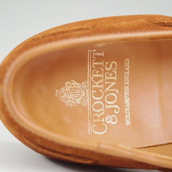 美品★クロケット&ジョーンズ 5.5E【定価￥92,400-★CAVENDISH 2/キャベンディッシュ】タッセルローファー/茶/Crockett&Jones★l970