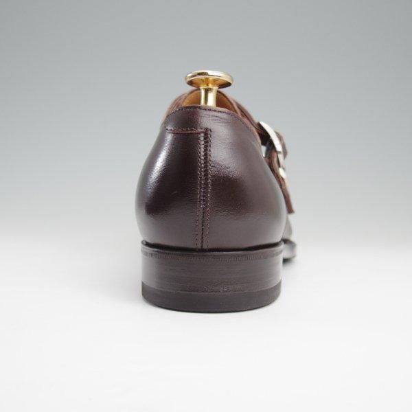 極上★(金沢)KOKON/ココン SIZE 6【オーダー価格￥111,100〜★(仏)アノネイ社のボカルーカーフ/425】KO-1ラスト/濃茶/ダブルモンク★l972