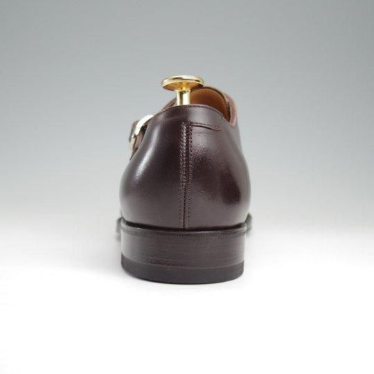 極上★(金沢)KOKON/ココン SIZE 6【オーダー価格￥111,100〜★(仏)アノネイ社のボカルーカーフ/425】KO-1ラスト/濃茶/ダブルモンク★l972