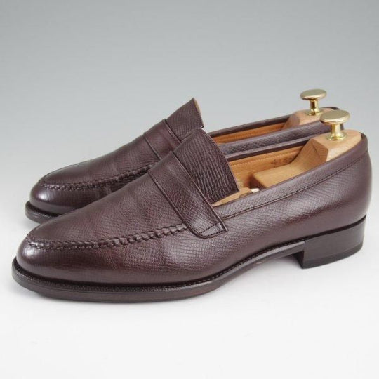 極上★(金沢)KOKON/ココン SIZE 6【オーダー価￥95,700〜★ユタカーフ仕様/ローファー/418】KO-1ラスト/濃茶/スリッポン/メンズ★l973