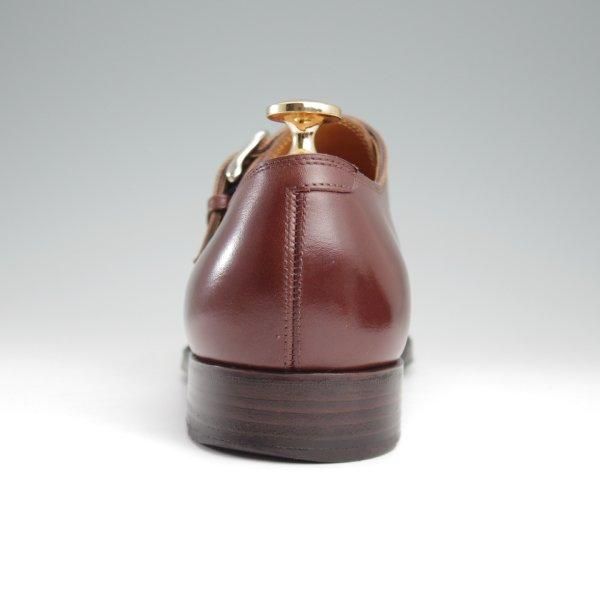 極上★(金沢)KOKON/ココン SIZE 6【オーダー価格￥106,700〜★(仏)アノネイ社のボカルーカーフ/421】KO-1ラスト/茶/モンクストラップ★l974