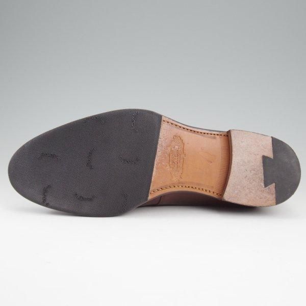 極上★(金沢)KOKON/ココン SIZE 6【オーダー価格￥106,700〜★(仏)アノネイ社のボカルーカーフ/421】KO-1ラスト/茶/モンクストラップ★l974