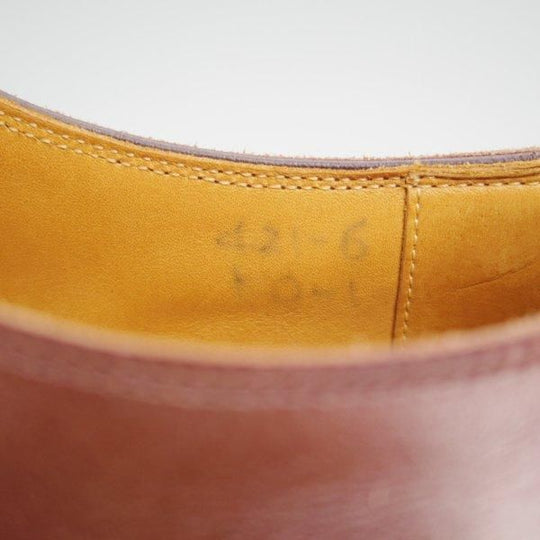 極上★(金沢)KOKON/ココン SIZE 6【オーダー価格￥106,700〜★(仏)アノネイ社のボカルーカーフ/421】KO-1ラスト/茶/モンクストラップ★l974