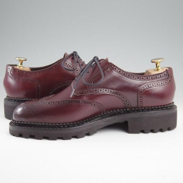 未使用★(仏)ジョセフ・マランジュ SIZE 40【定価￥149,600-★コードバン仕様/(徳島)BOYS MARKET別注】フルブローグ/赤茶/メンズ★l975