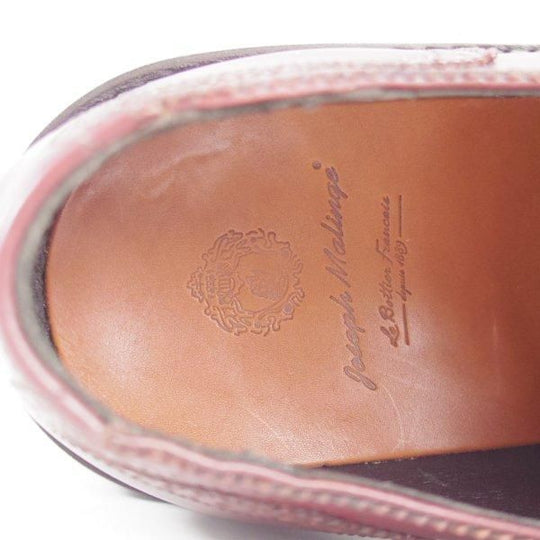 未使用★(仏)ジョセフ・マランジュ SIZE 40【定価￥149,600-★コードバン仕様/(徳島)BOYS MARKET別注】フルブローグ/赤茶/メンズ★l975