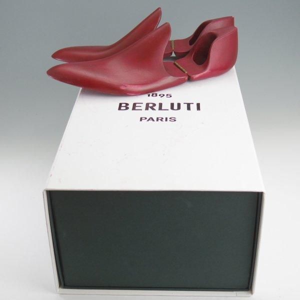 極美品★(仏)ベルルッティ SIZE 6.5【オーダー価格100万円〜★ビスポーク品/シュール・ムジュール/カリグラフィ】ツリー付/Berluti★l976