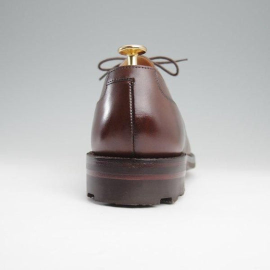 ほぼ未使用★クロケット&ジョーンズ 7.5E【定価￥132,000-★モールトン/MORETON/リッジウェイソール】292ラスト/Uチップ/濃茶★l985