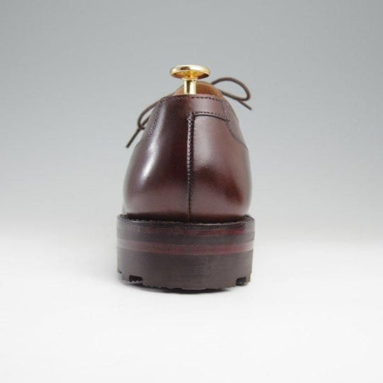 ほぼ未使用★クロケット&ジョーンズ 7.5E【定価￥132,000-★モールトン/MORETON/リッジウェイソール】292ラスト/Uチップ/濃茶★l985