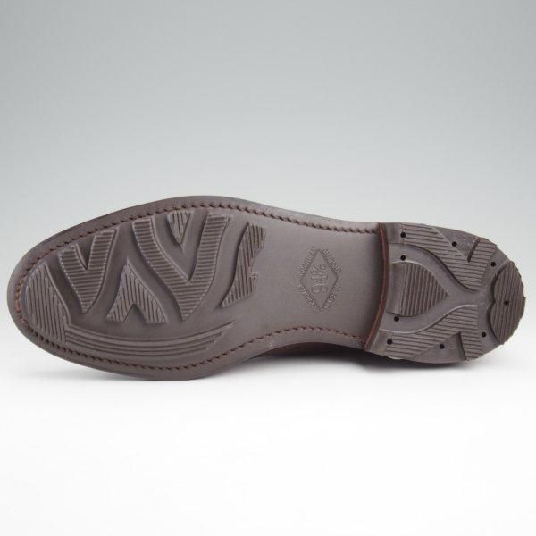 ほぼ未使用★クロケット&ジョーンズ 7.5E【定価￥132,000-★モールトン/MORETON/リッジウェイソール】292ラスト/Uチップ/濃茶★l985