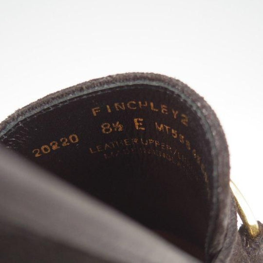 未使用★クロケット&ジョーンズ 8.5E【現行定価10万円以上★FINCHLEY 2/ビットローファー】376ラスト/スエード/黒/Crockett&Jones★l986