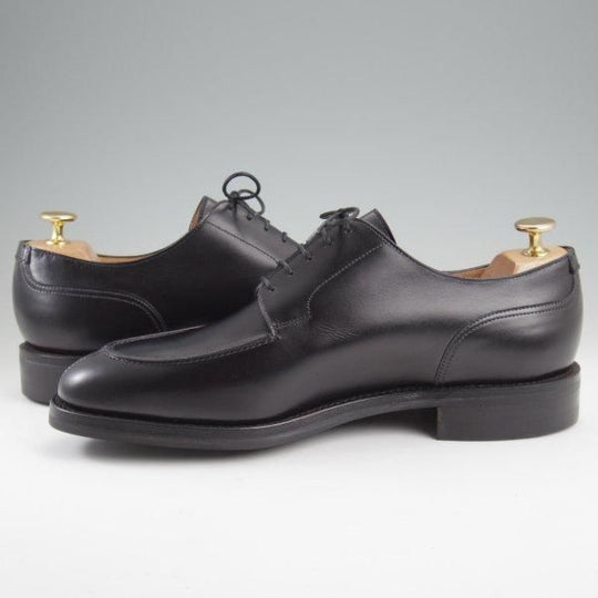 未使用★クロケット&ジョーンズ 7.5E【現行定価10万円以上★ダイナイトソール/KENSINGTON】297ラスト/Uチップ/黒/Crockett&Jones★l988