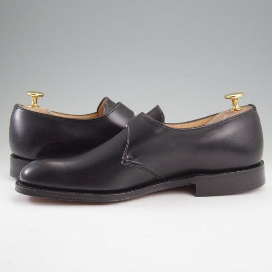 未使用★チャーチ 50F/UK5【定価￥158,400-★BECKET/ベケット/173ラスト】モンクストラップ/カーフ/黒/メンズ/Church's★l990