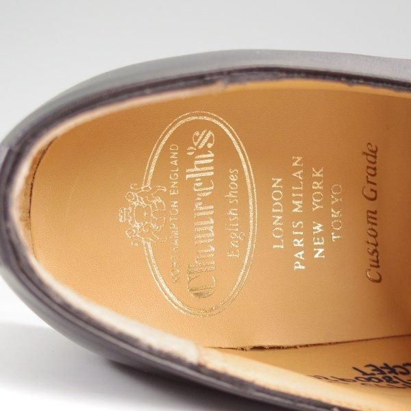 未使用★チャーチ 50F/UK5【定価￥158,400-★BECKET/ベケット/173ラスト】モンクストラップ/カーフ/黒/メンズ/Church's★l990