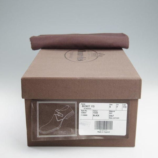 未使用★チャーチ 50F/UK5【定価￥158,400-★BECKET/ベケット/173ラスト】モンクストラップ/カーフ/黒/メンズ/Church's★l990